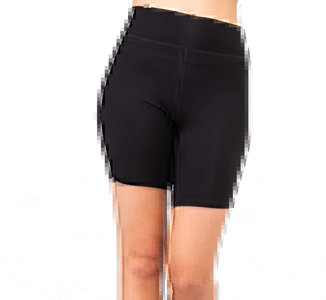 Black Hallie Bamboo Shorts